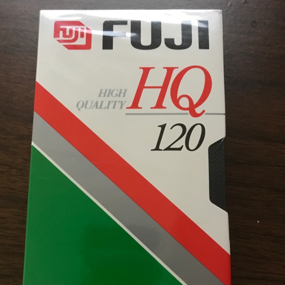 Sealed Fuji High Quality Tape 120 hrs